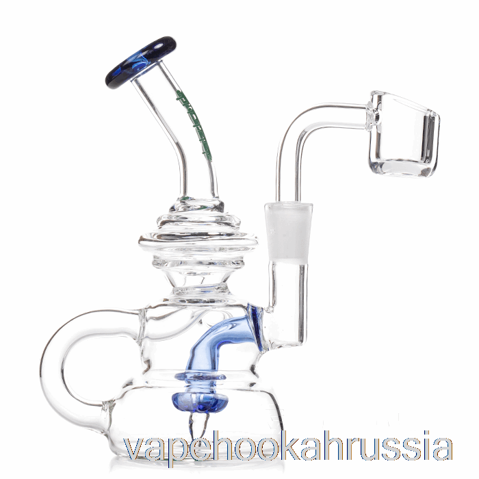 Vape Russia Ooze Flood Mini Dab Rig Ultra Marine (прозрачный/синий)